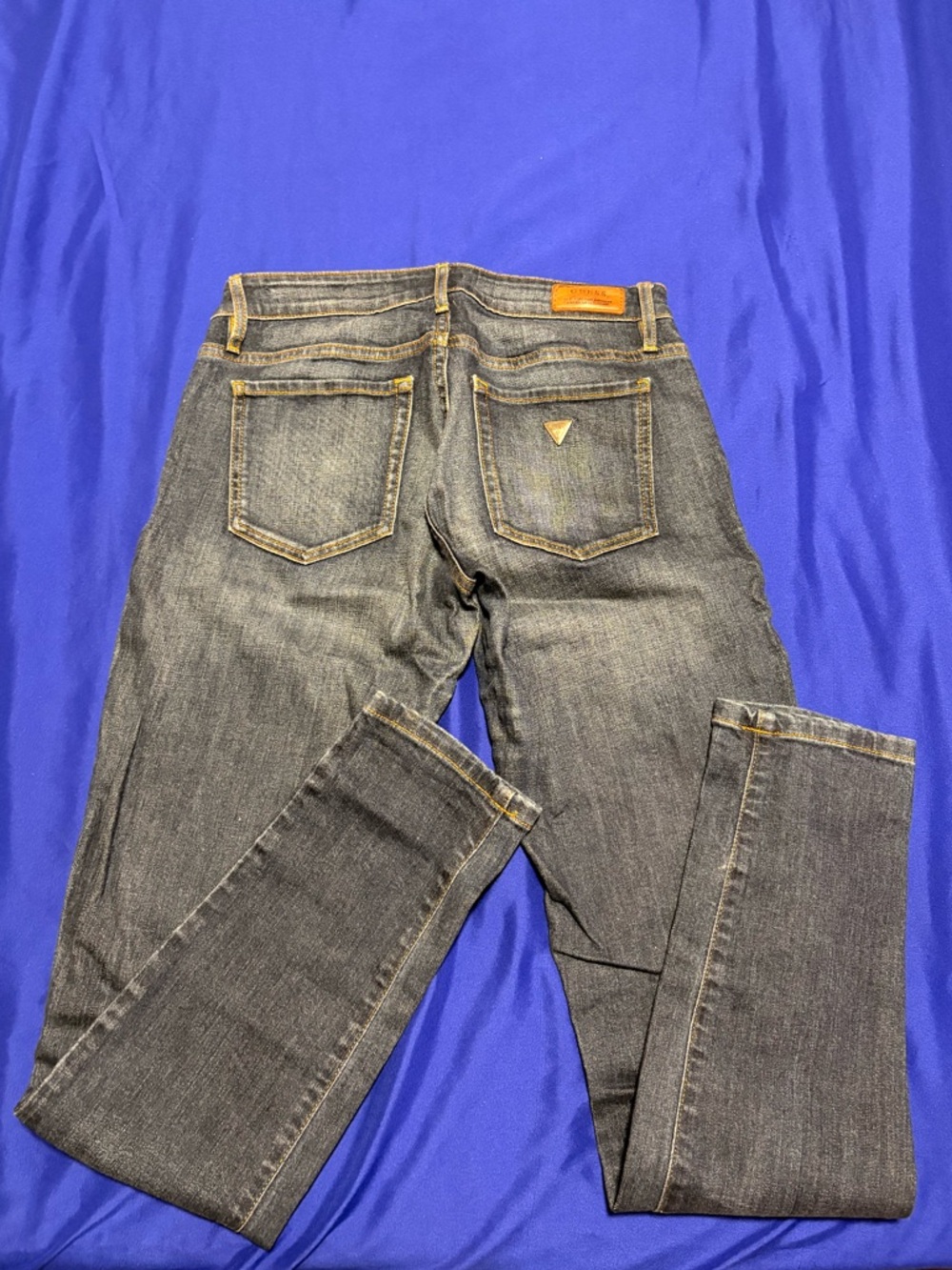 Guess Dark Wash Denim Jeans - Classic Straight Fit